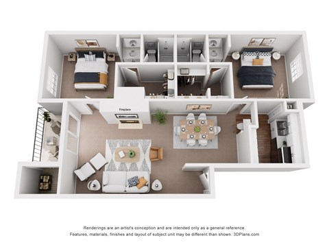a floor plan is shown with a bedroom and living room